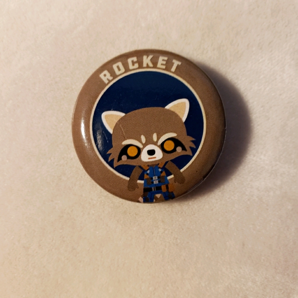 Rocket Raccoon Pin